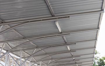 installing Ridley Stokoe metal roofing